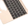 Top Case with Keyboard (ANSI US) and Microphone For MacBook 12" A1534 (2016-2017) (OEM New) (Gold)