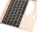 Top Case with Keyboard (ANSI US) and Microphone For MacBook 12" A1534 (2016-2017) (OEM New) (Gold)