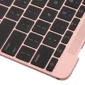 Top Case with Keyboard (ANSI US) and Microphone For MacBook 12" A1534 (2016-2017) (OEM New) (Rose Gold)