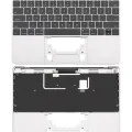 Top Case with Keyboard (ANSI US) and Microphone For MacBook 12" A1534 (2016-2017) (OEM New) (Space Gray)