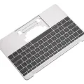 Top Case with Keyboard (ANSI US) and Microphone For MacBook 12" A1534 (2016-2017) (OEM New) (Space Gray)
