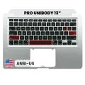Top Case with Keyboard (ANSI US) For MacBook 13" A1278 (2009-2010)