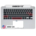 Top Case with Keyboard (ANSI US) For MacBook 13" A1278 (2008) (OEM New)