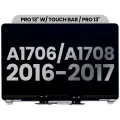 Дисплейний модуль LCD для MacBook Pro 13" A1706 / A1708 (2016-2017) (Used OEM Pull: Grade B) (космос)