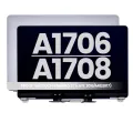 Complete LCD Display Assembly For MacBook Pro 13" A1706 / A1708 (2016-2017) (Used OEM Pull: Grade C) (Space Gray)