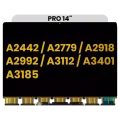 LCD Panel Only For MacBook Pro 14" A2442 (2021) Pro / Max / A2779 (2023) / A2918 (2023) / A2992 (2023) / A3112 (2024) / A3401 (2024) Pro / A3185 (2024) Max (Premium)