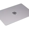 Повний дисплейний модуль для MacBook Air 13" (A2681 / Mid 2022) (з передвстановленим кабелем датчика кута кришки) (Used OEM Pull: Grade A) (Space Gray)