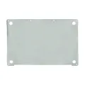 2-in-1 (Top, Bottom) Skin for MacBook Pro 15" A1990 (2018-2019) / A1707 (2016-2017) (Silver)