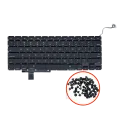 Keyboard + Backlight + Screw (US) For MacBook Pro 17" A1297 (2009-2011)