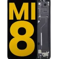 OLED Assembly With Frame For Xiaomi Mi 8 (Refurbished) (Black)