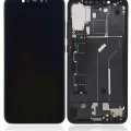 OLED Assembly With Frame For Xiaomi Mi 8 (Aftermarket Plus) (Black)