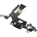 Шлейф зарядки для iPhone 11 (Premium) (чорний)