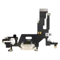 Charging Port Flex Cable For iPhone 11 (Premium) (White)