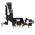 Charging Port Flex Cable For iPhone 11 (Premium) (White)
