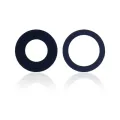 Скло камери з проклейкою для iPhone 11 (2 шт) (Aftermarket Plus) (10 уп)