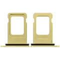 Single Sim Card Tray For iPhone 11 (Yellow)