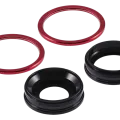 Back Camera Lens With Bracket & Bezel For iPhone 11 (2 Piece Set) (Real Sapphire) (Premium) (Red)