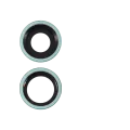 Back Camera Lens With Bracket & Bezel For iPhone 11 ( 2 Piece Set) (Real Sapphire) (Premium) (Green)