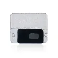 Flash Light / Power Flex Bracket With Microphone Mesh For iPhone 11 (White) (10 Pack)