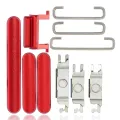 Hard Buttons (Power / Volume / Switch) For iPhone 11 (Red)