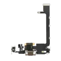 Charging Port Flex Cable With Board For iPhone 11 Pro Max (Premium) (Gold)