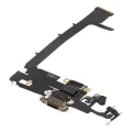 Charging Port Flex Cable With Board For iPhone 11 Pro Max (Premium) (Gold)