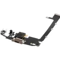 Charging Port Flex Cable With Board For iPhone 11 Pro Max (Premium) (Gold)
