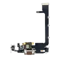 Charging Port Flex Cable With Board For iPhone 11 Pro Max (Aftermarket Plus) (Gold)