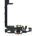 Charging Port Flex Cable With Board For iPhone 11 Pro Max (Aftermarket Plus) (Gold)