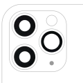 Back Camera Lens (Glass Only) With Adhesive For iPhone 11 Pro / Pro Max (3 Piece Set) (Aftermarket Plus) (10 Pack)