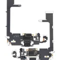 Charging Port Flex Cable With Board For iPhone 11 Pro (Premium) (Space Gray)