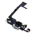 Charging Port Flex Cable With Board For iPhone 11 Pro (Premium) (Silver)