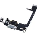 Charging Port Flex Cable With Board For iPhone 11 Pro (Premium) (Silver)