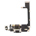 Charging Port Flex Cable With Board For iPhone 11 Pro (Aftermarket Plus) (Space Gray)