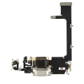 Charging Port Flex Cable With Board For iPhone 11 Pro (Aftermarket Plus) (Silver)