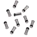 Sim Card Tray Ejector Plastic Pin For iPhone X / XS / XS Max (Silver) (10 Pack)