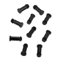 Sim Card Tray Ejector Plastic Pin For iPhone XR / 7P / 8P (Black) (10 Pack)