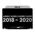 Complete LCD Display Assembly For MacBook Pro 13" A1989 (2018-2019) / A2159 (2019) / A2289 / A2251 (2020) (Used OEM Pull: Grade A) (Space Gray)