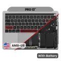 Top Case with Battery and Keyboard (ANSI US) For MacBook Pro 13" A1989 (2018-2019) (OEM New) (Space Gray)