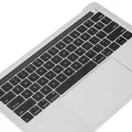 Top Case with Battery and Keyboard (ANSI US) For MacBook Pro 13" A1989 (2018-2019) (OEM New) (Silver)