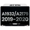 Complete LCD Display Assembly For MacBook Air 13" A1932 (2019) / A2179 (2020) (Used OEM Pull: Grade A) (Silver)