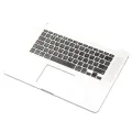 Top Case with Keyboard (ANSI US) For MacBook Pro 15" A1398 (2015) (OEM New) (Silver)