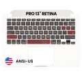 Top Case with Keyboard (ANSI US) For MacBook Pro 13" A1502 (2015) (OEM New)