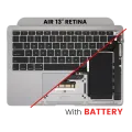 Top Case with Battery and Keyboard (ANSI US) For MacBook Air 13" A2179 (2020) (Space Gray)