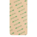 Back Glass With 3M Adhesive For iPhone XS (No Logo / Large Camera Hole) (Space Gray)
