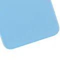Back Glass With 3M Adhesive For iPhone XR (No Logo / Large Camera Hole) (Blue)