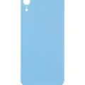 Back Glass With 3M Adhesive For iPhone XR (No Logo / Large Camera Hole) (Blue)
