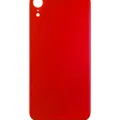 Back Glass With 3M Adhesive For iPhone XR (No Logo / Large Camera Hole) (Red)