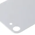 Back Glass With 3M Adhesive For iPhone 8 / SE (2020) (No Logo / Large Camera Hole) (Silver)