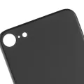 Back Glass With 3M Adhesive For iPhone 8 / SE (2020) (No Logo / Large Camera Hole) (Space Gray)